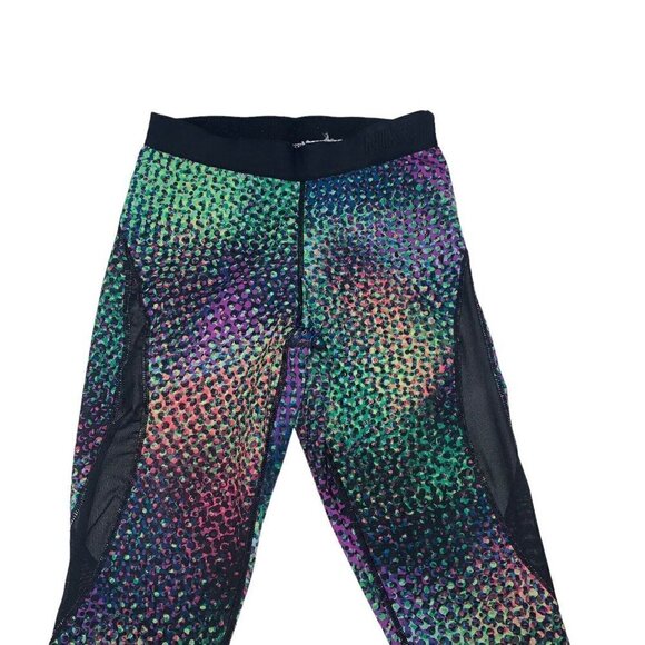 Nike Pro Women's S Small Hypercool Kaleidoscope Leggings Cropped  831980-367 - Picture 2 of 5